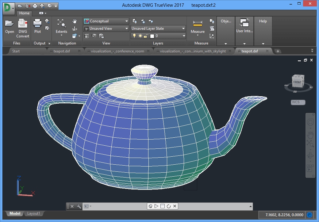 DXF file viewer DWG TrueView