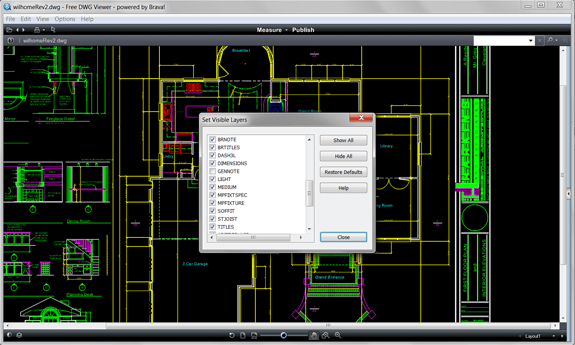 viewer for DXF and DWG OpenText Brava! DWG Viewer