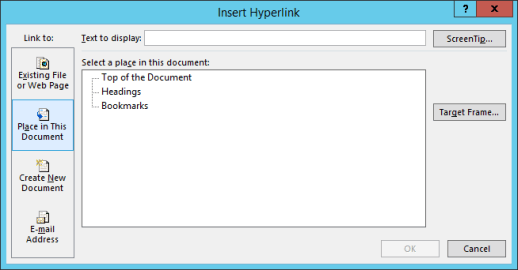 add internal hyperlink