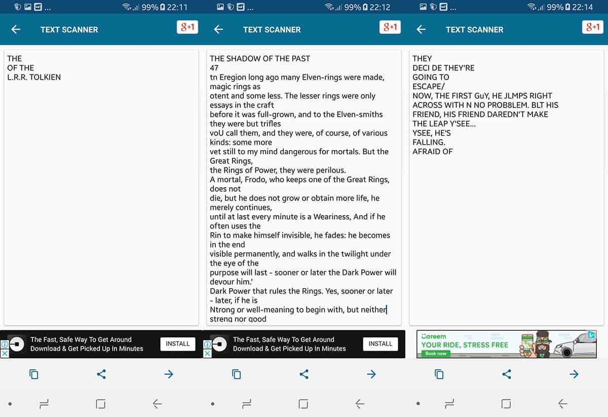 Ocr Software Comparison Chart