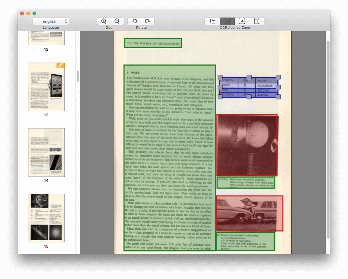 adjust manually when converting scanned PDF to Kindle