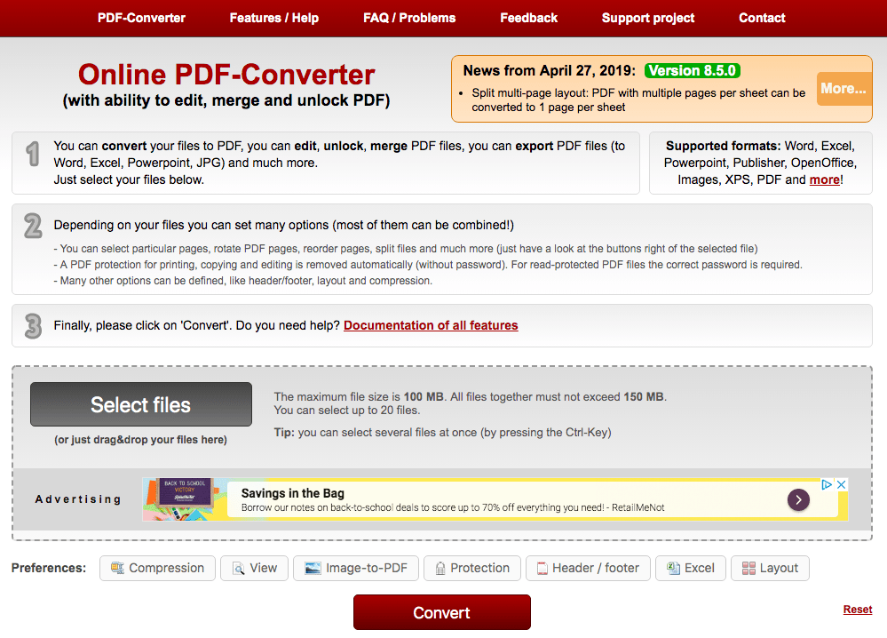 convert powerpoint to pdf mac online with online2pdf