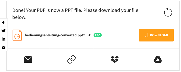 download the converted Keynote file
