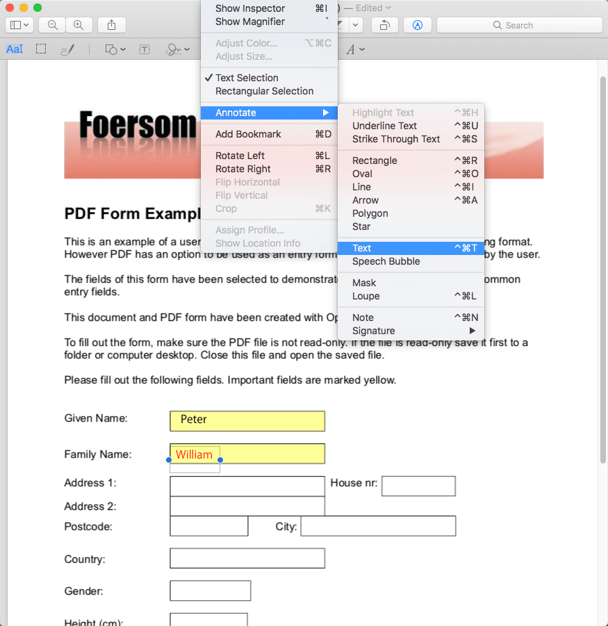 how to change pdf document size