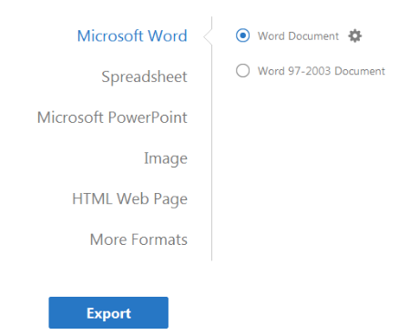 export pdf adobe