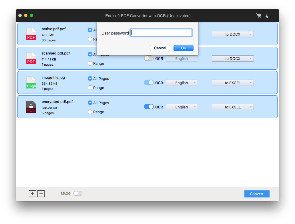 insert pdf to excel mac 01