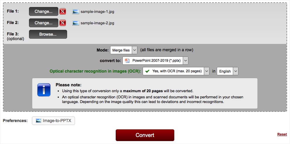 convert jpg to ppt-online2pdf