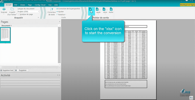 pdf bank statement to excel win03