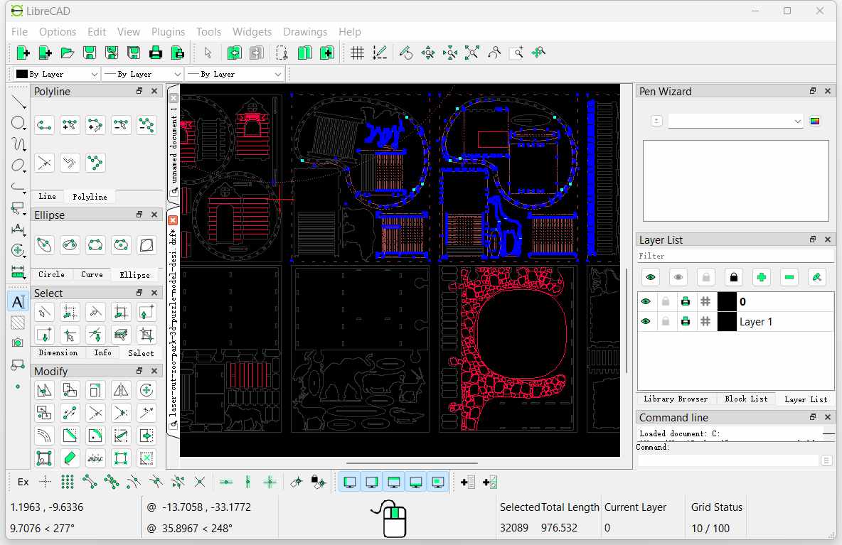 LibreCAD DXF viewer Mac