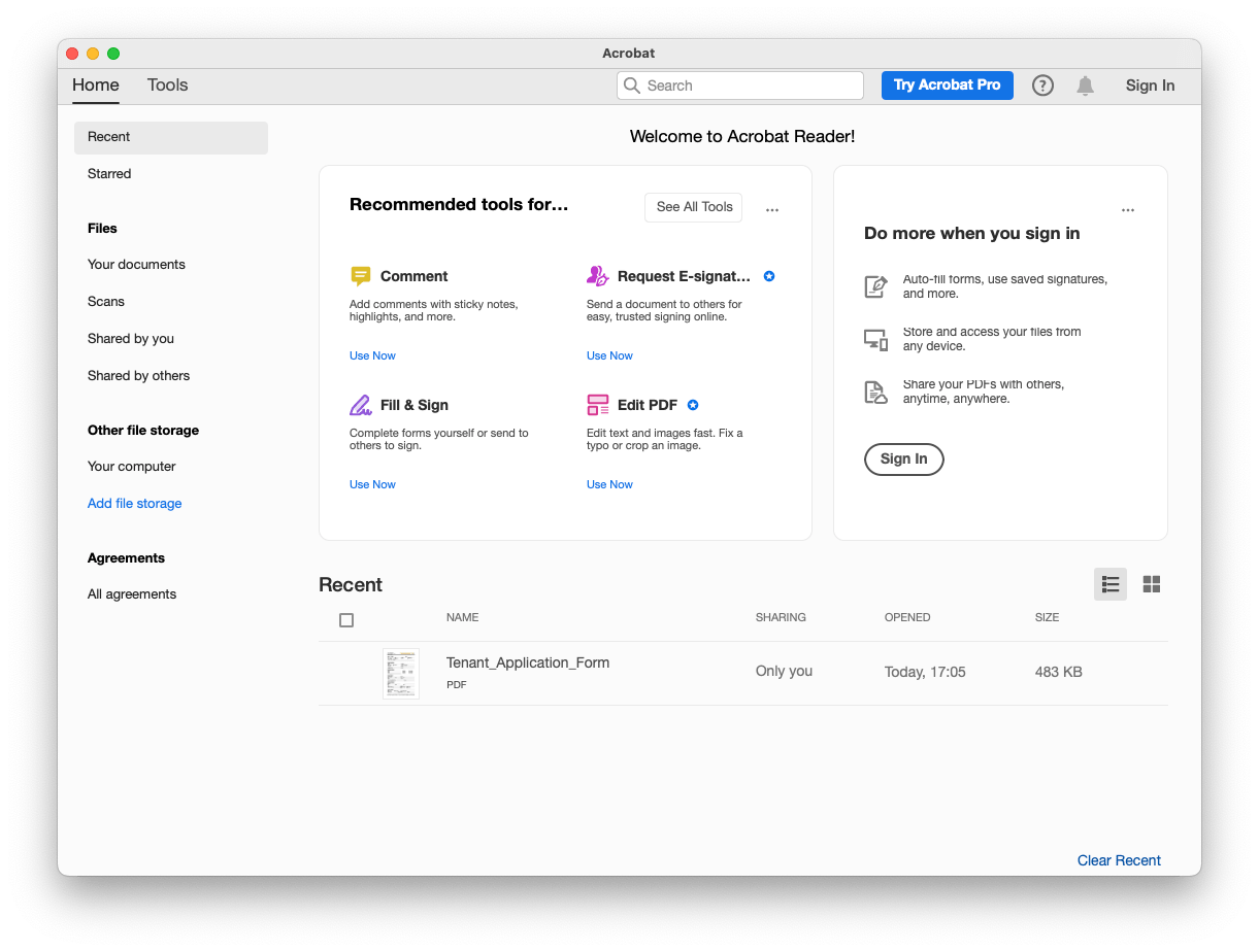 change form font size adobe 01