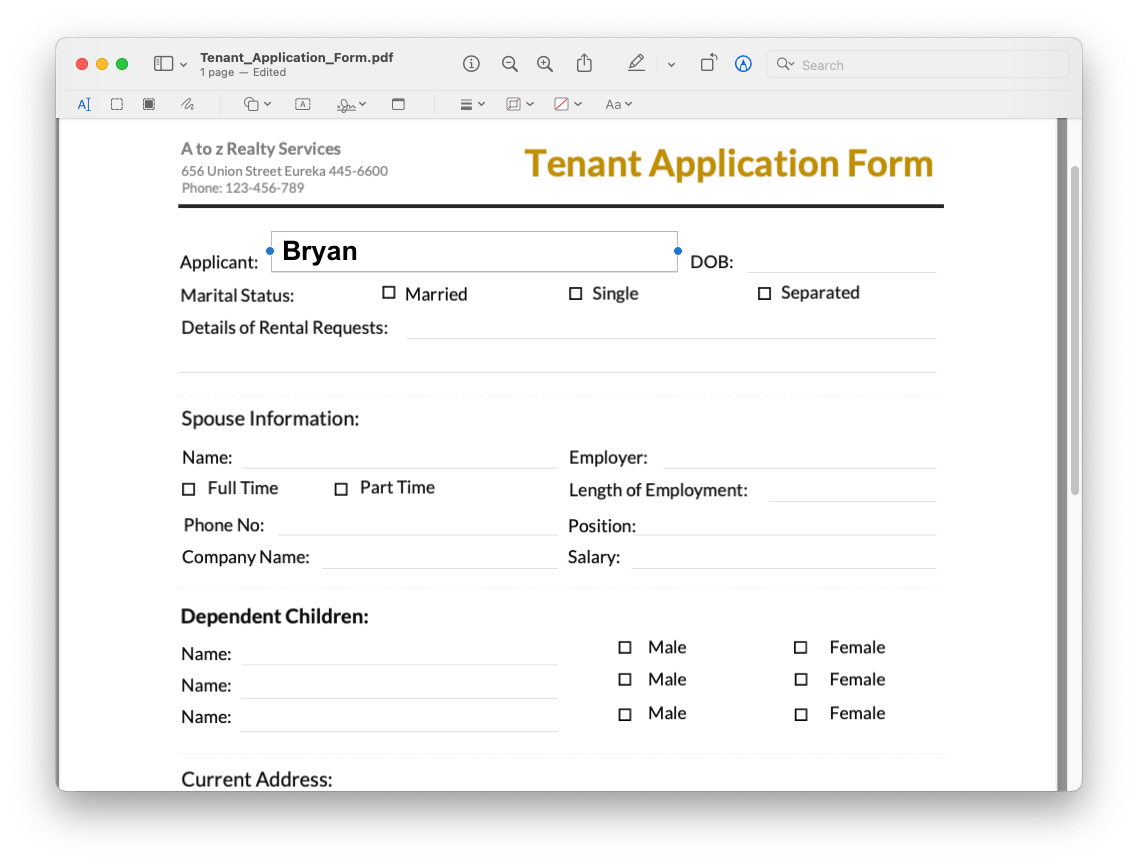 change form font size preview 03