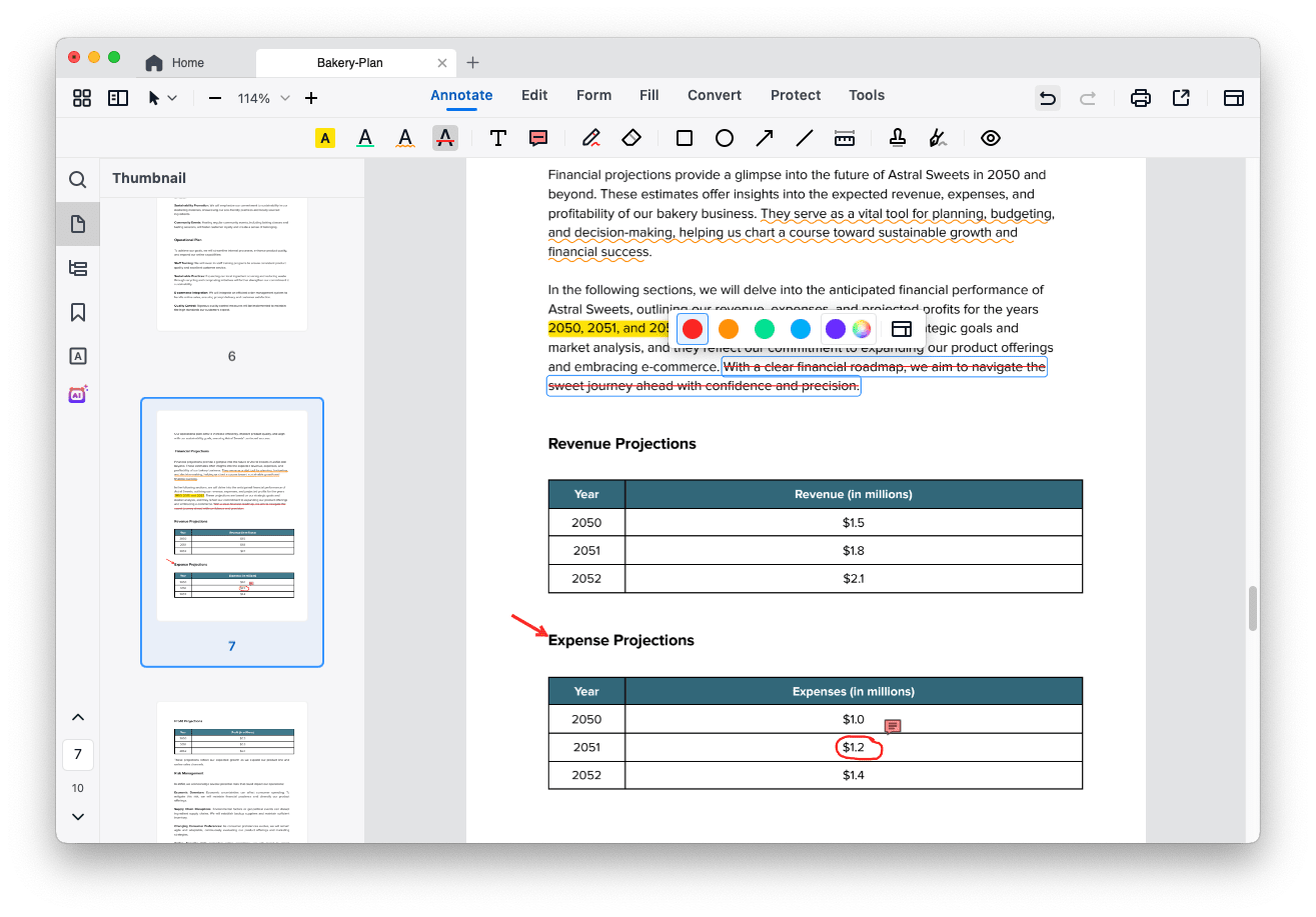 annotate pdf