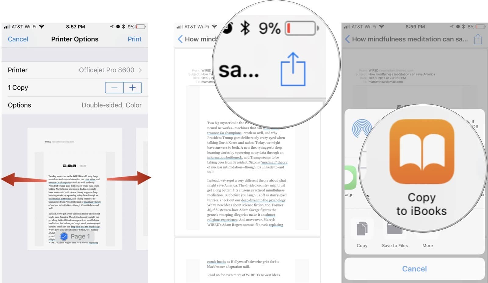 save as pdf ios