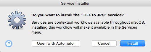 batch convert tiff to jpg automator 03